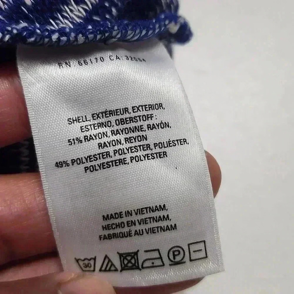 Anthropologie 9-H15 STCL Cold Shoulder Scoop neck Knit Sweater Top XL 7918 - Picture 7 of 8